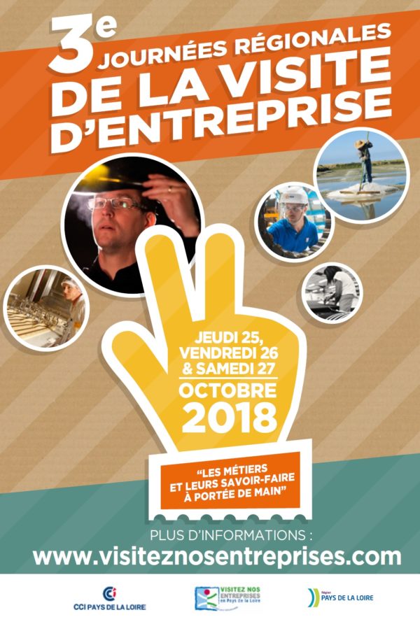 3èmes Journées Régionales de la Visite d’Entreprise 2018 ! - (PDL)