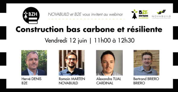 Web-conférence : Construction bas carbone et résiliente