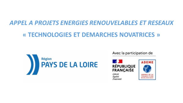AAP Energies renouvelables et Réseaux "technologies et démarches novatrices"